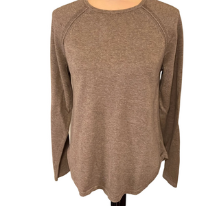 Kim Rogers Brown long sleeve sweater size small